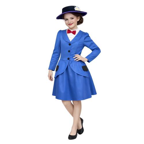 Costume Magical Nanny Girl's 4-6 Years