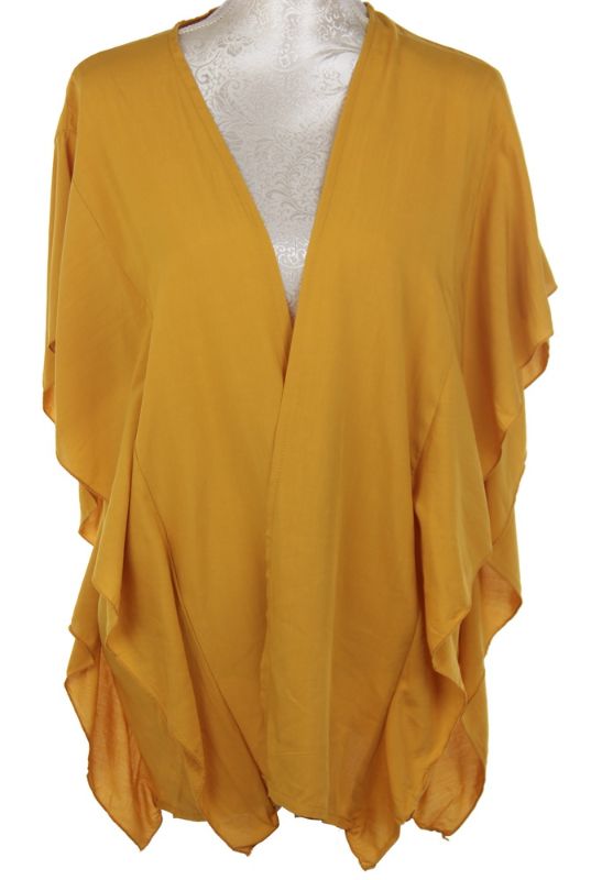 Cape - Victoria Ruffled Side (Mustard)