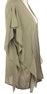 Cape - Victoria Ruffled Side (Olive)