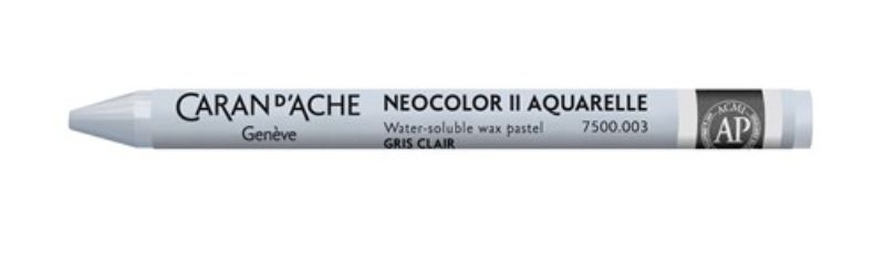 Crayon - Caran D’ache Neocolor Ii Light Grey - Pack of 10