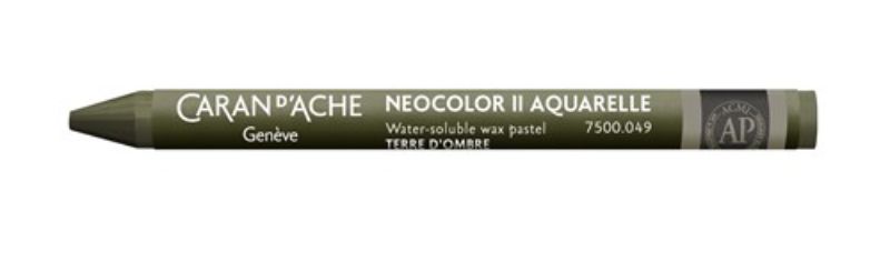 Crayon - Caran D’ache Neocolor Ii Nat. Umber - Pack of 10