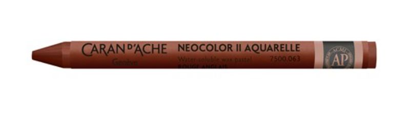 Crayon - Caran D’ache Neocolor Ii English Red - Pack of 10