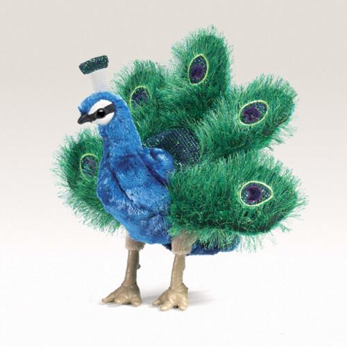 Small Peacock Puppet