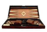 Wooden Crocodile Engraved Design Backgammon 15