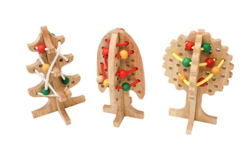 Solid Lacing Trees – set of 3