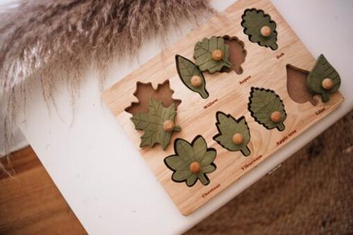 Montessori Leaf Puzzle