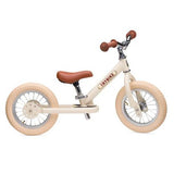 Cream Vintage Trybike, Cream Tyres and Chrome (3 wheel)