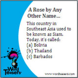 Word Teasers World Geography