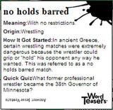Word Teasers Sports Idioms