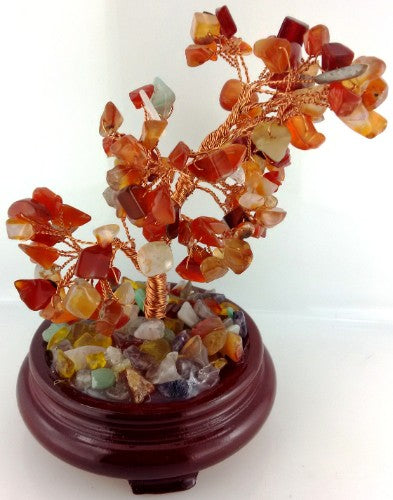 Gemstone Tree - Carnelian (Large)