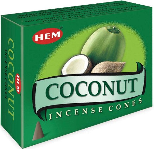 Incense Cones - HEM (Coconut)