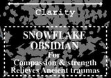 Pendant - Snowflake Obsidian
