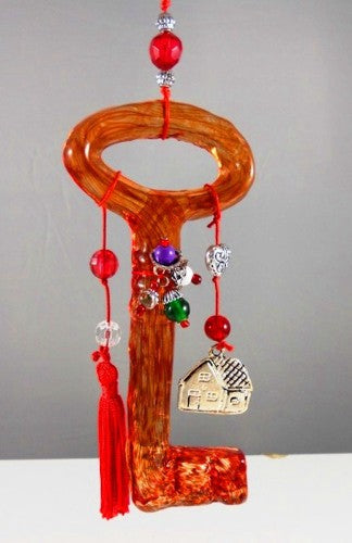 Key - Glass (Red)