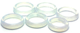 Mini Moonstone Ring 100 pieces mixed sizes