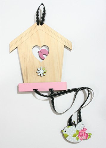 Hairclip Tidy - Birdhouse