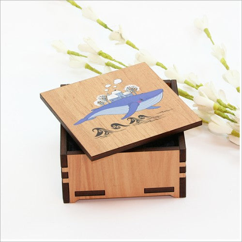 Trinket Box - Whale (Small)