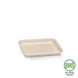 Biopak - Tray Produce Biocane 5inch X 5inch - 125PC