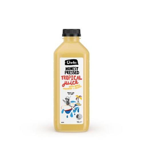Charlies - Juice Tropical Apple Passionfruit Pineapple - 1L