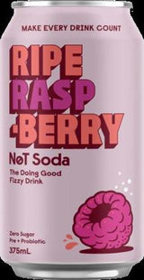Lo Bros - Drink Not Soda Raspberry Can - 10X375ML
