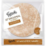 Farrah - Wraps 10 Inch Wholemeal - 12PC