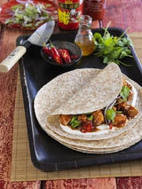 Farrah - Wraps 10 Inch Wholemeal - 12PC