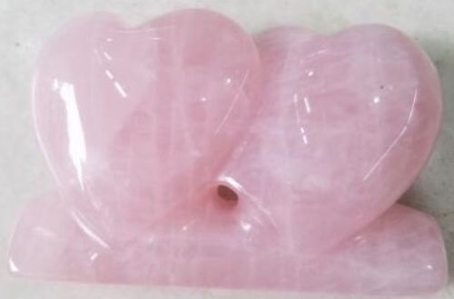 Rose Quartz Hearts