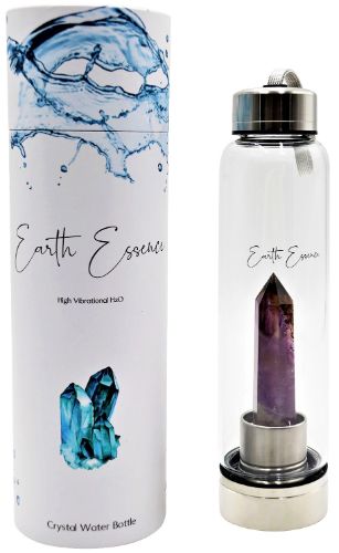 Crystal Point Bottle - Amethyst (550ml)