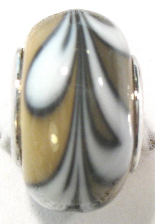 Cherish Bead 4pcs/Bag - Brown