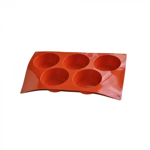 Silcone Muffin Tray 5pc 81x32mm