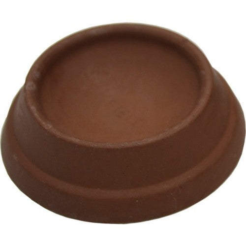 Cup Castor - Rubber    Large 65mm