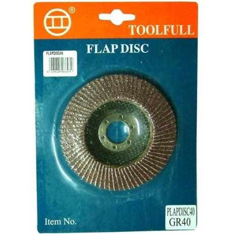 115mm sanding flap disc for grinders, 80 grit, designed for efficient paint and rust removal with minimal vibrations.