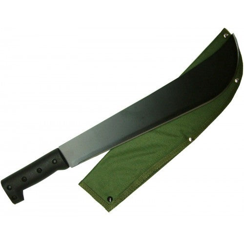 Machettes 14" Curved Blade With  Canvas Sheath