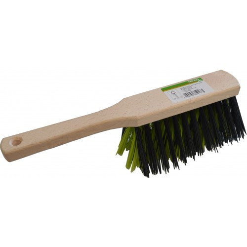 Garden Yard Brush Freund 66291 with 30cm PVC bristles, ideal for effective cleaning of outdoor spaces like patios and driveways.