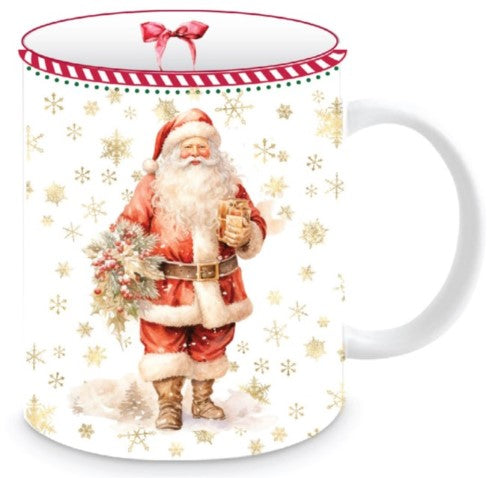 Straight Mug - Magical Christmas Santa (350ml)