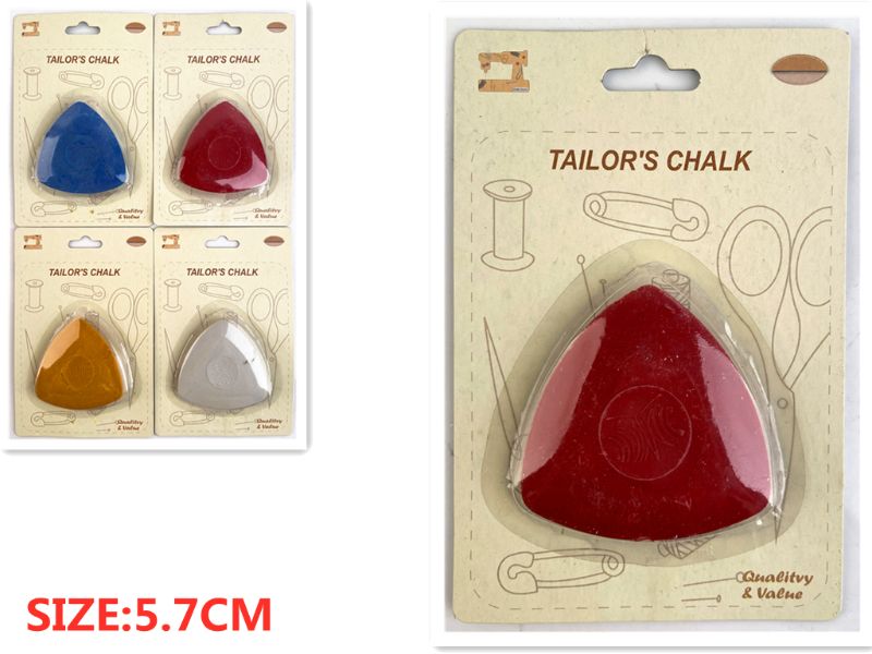 TAILOR'S CHALK - 5.7CM (Set of 12 Assorted)