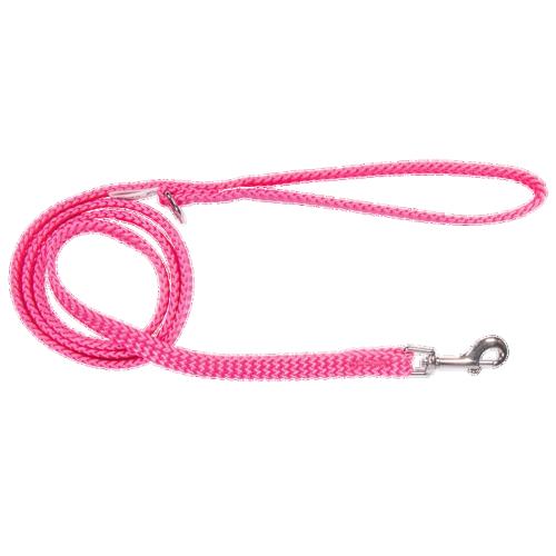 Double Nylon Webbing Dog Lead – Beau Pets 10mm x 90cm Pink