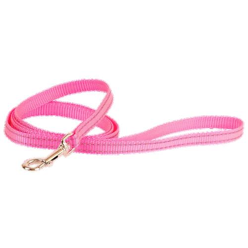 Adjustable Reflective Nylon Puppy Lead – Beau Pets 120cm Pink