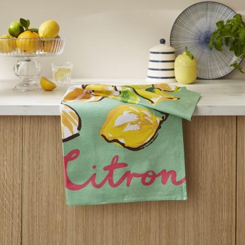 Ulster Weavers Summer Fruits Citron Cotton Tea Towel