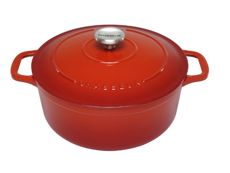 Round French Oven - 28cm/6.1L (Inferno Red)