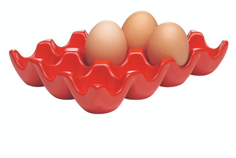 Egg Tray - Chasseur Le Cuisson Dozen (Red)