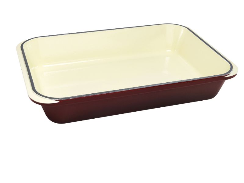 Rectangular Roasting Pan - Chasseur 40cm Bordeaux