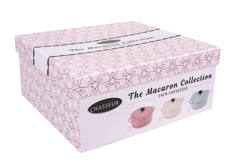 Casserole - Chasseur Macaron Collection 24cm (Duck Egg Blue)
