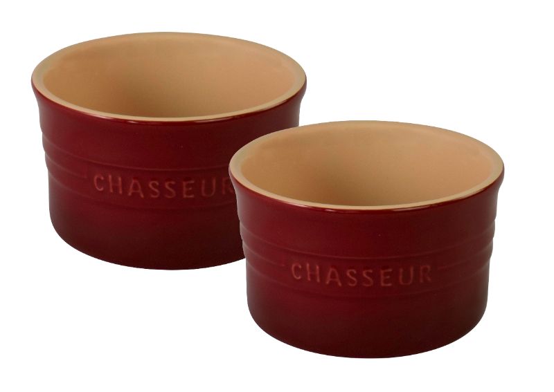 Ramekins - Chasseur 10cm Bordeaux (Set Of 2)