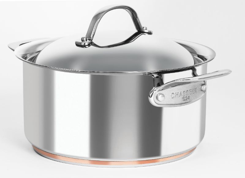 Casserole with Lid - Chasseur Le Cuivre (5.2L)