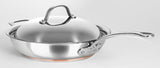 Saute Pan with Lid and Handle - Chasseur Le Cuivre (28cm)