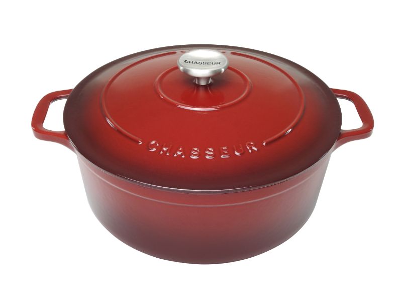 Round French Oven - Chasseur 24cm/4L (Bordeaux)