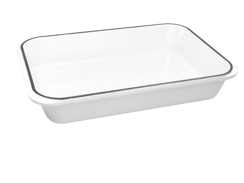 Rectangular Roasting Pan - 40cm (Brilliant White)