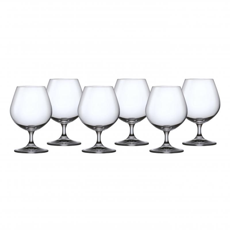 Brandy Glasses - Bohemia Lara 400ml (Set Of 6)