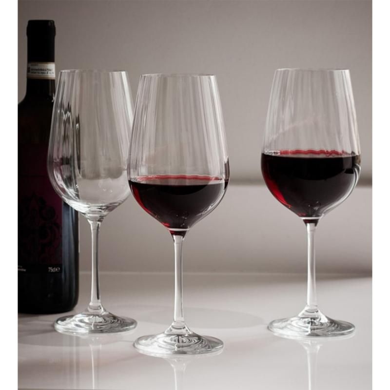Red Wine Glasses - Bohemia Viola 250ml (Set of 6)