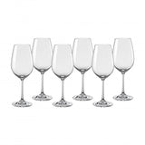 Red Wine Glasses - Bohemia Viola 450ml (Set of 6)